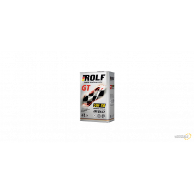 Моторное масло ROLF GT 5W-30 синт. API SN/CF (4л)