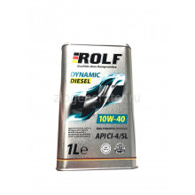 Моторное масло ROLF DYNAMIC DIESEL SAE 10W-40, API CI-4/SL 12*1Л 