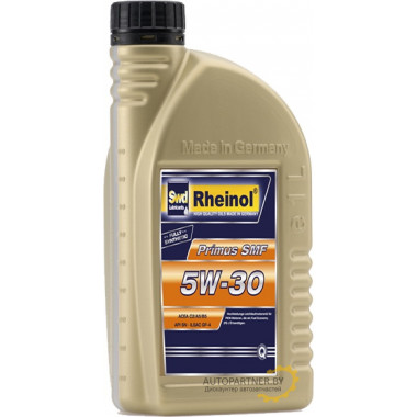 Моторное масло синтетическое SwdRheinol Primus SMF 5W-30, 1л