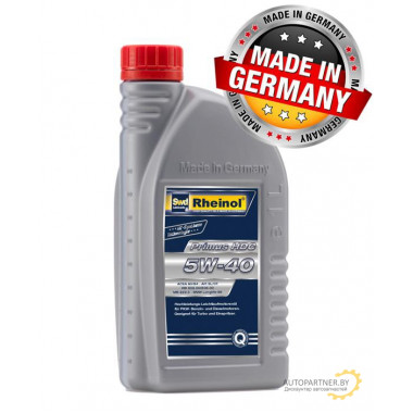 Моторное масло синтетическое SwdRheinol Primus HDC 5W-40, 1л