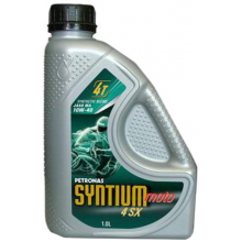 Моторное масло PETRONAS-SYNTIUM MOTO 4SX 10W40 / 18204004 (4л)