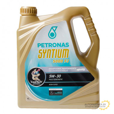 Моторное масло PETRONAS-SYNTIUM 5000 FJ 5W30 / 18524019 (4л)
