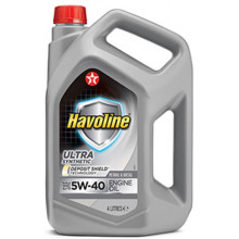 Масло моторное синтетическое Havoline Ultra 5W-40 4л