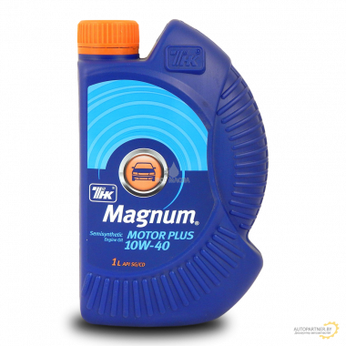 Масло моторное полусинтетическое Magnum Motor Plus 10W-40 1л
