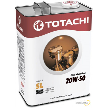 Моторное масло TOTACHI Fine Gasoline 20W-50 (4л)