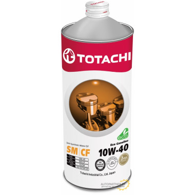 Моторное масло TOTACHI Eco Gasoline 10W-40 / 10901 (1л)