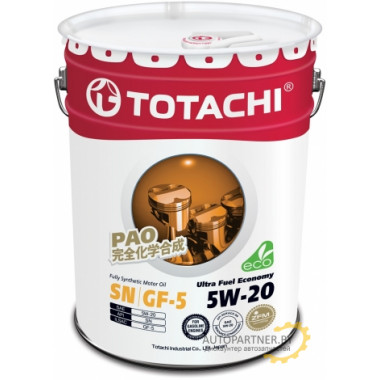 Моторное масло TOTACHI Ultra Fuel Economy 5W-20 / 11520 (20л)