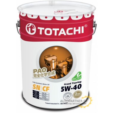 Моторное масло TOTACHI Grand Touring 5W-40 / 11920 (20л)