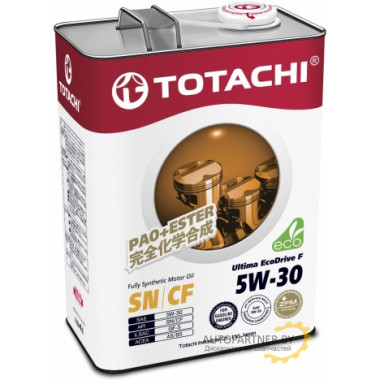 Моторное масло TOTACHI Ultima Ecodrive F 5W-30 / 12204 (4л)