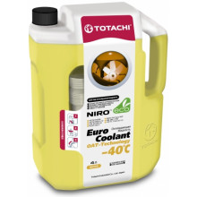 Антифриз Готовый TOTACHI NIRO EURO COOLANT OAT TECHNOLOGY -40°C Желтый 4л / 4562374692107