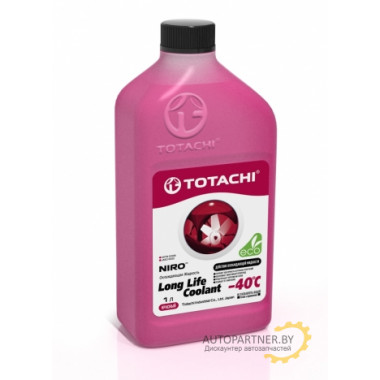 Антифриз Готовый TOTACHI NIRO LONG LIFE COOLANT RED -40°C Красный 1л / 4562374692176