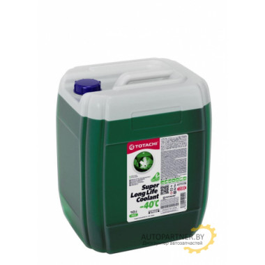 Антифриз Готовый TOTACHI SUPER LONG LIFE COOLANT Green -40C Зеленый 10л / 4589904520549