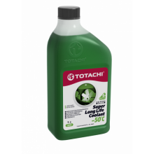 Антифриз Готовый TOTACHI SUPER LONG LIFE COOLANT Green -50C Зеленый 1л / 4589904520600