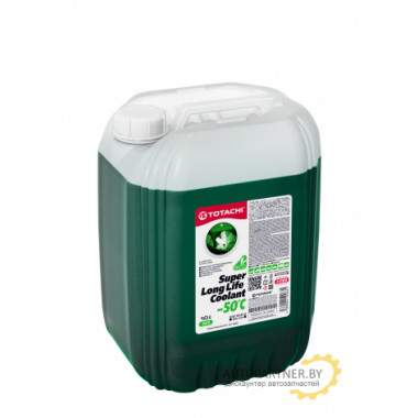Антифриз Готовый TOTACHI SUPER LONG LIFE COOLANT Green -50C Зеленый 10л / 4589904520631