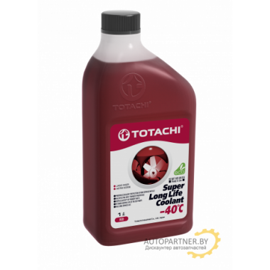 Антифриз Готовый TOTACHI SUPER LONG LIFE COOLANT Red -40C Красный 1л / 4589904520693