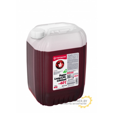 Антифриз Готовый TOTACHI SUPER LONG LIFE COOLANT Red -40C Красный 10л / 4589904520723