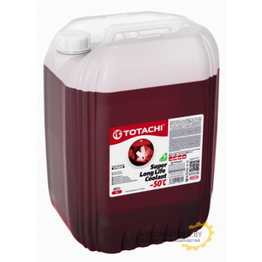 Антифриз Готовый TOTACHI SUPER LONG LIFE COOLANT Red -50C Красный  20л / 4589904520822