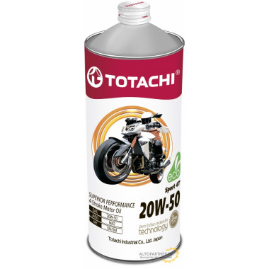Моторное масло TOTACHI SPORT 4T 20W-50 (1л)