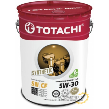 Моторное масло TOTACHI NIRO LV SYNTHETIC 5W-30 / 19920 (19л)