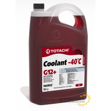 Антифриз Готовый TOTACHI NIRO COOLANT Red -40C Красный 5л  / 4589904526770