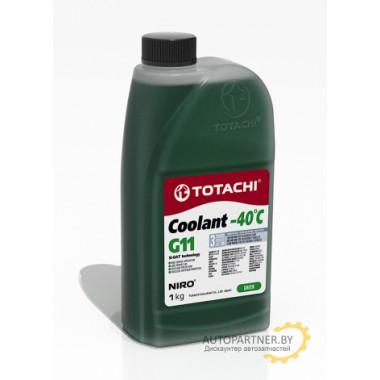 Антифриз Готовый TOTACHI NIRO COOLANT Green -40C Зеленый 1л / 4589904526800