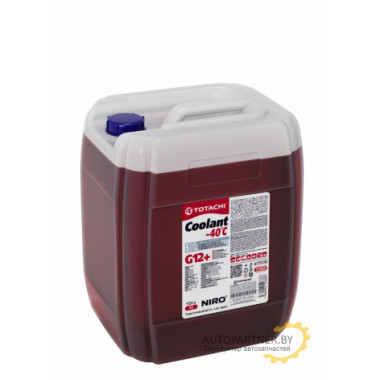 Антифриз Готовый TOTACHI NIRO COOLANT Red -40C Красный 20л / 4589904526886