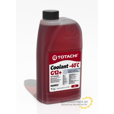 Антифриз Готовый TOTACHI NIRO COOLANT Red -40C Красный 1л/ 4589904527562