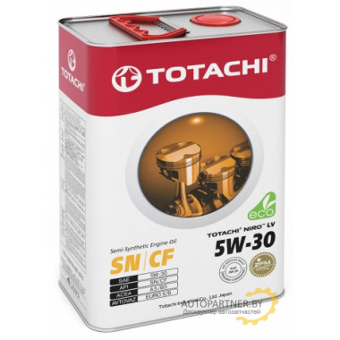 Моторное масло TOTACHI NIRO LV 5W-30 / 19504 (4л)