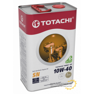 Моторное масло TOTACHI NIRO LV 10W-40 / 19604 (4л)