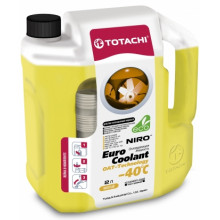 Антифриз Готовый TOTACHI NIRO EURO COOLANT OAT TECHNOLOGY -40°C Желтый 205л / 4589904923975