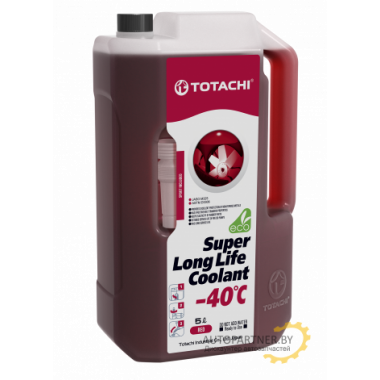 Антифриз Готовый TOTACHI SUPER LONG LIFE COOLANT Red -40C Красный 5л / 4589904924842