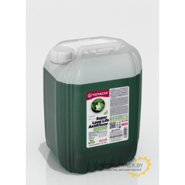 Антифриз Концентрат TOTACHI SUPER LONG LIFE ANTIFREEZE Green Зеленый 10л / 4589904925047