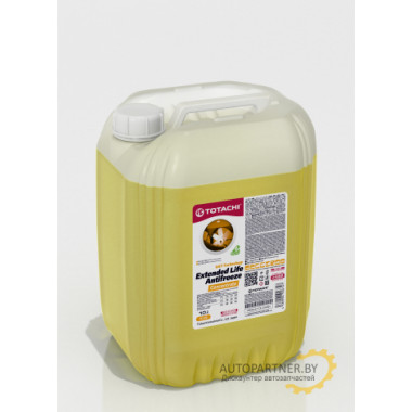 Антифриз Концентрат TOTACHI EXTENDED LIFE ANTIFREEZE Желтый 10л  / 4589904926747