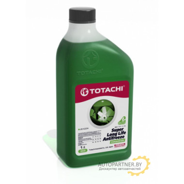 Антифриз Концентрат TOTACHI SUPER LONG LIFE ANTIFREEZE Green Зеленый 1л / 4589904928086
