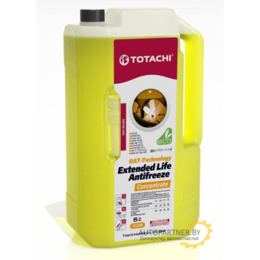 Антифриз Концентрат TOTACHI EXTENDED LIFE ANTIFREEZE Желтый 4л / 4589904928123