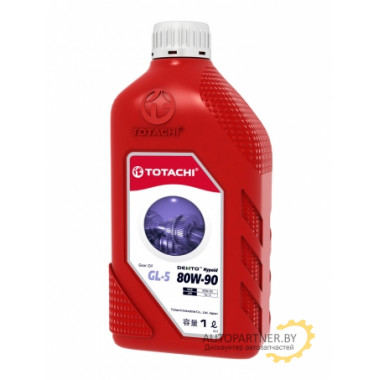 Минеральное трансмиссионное масло TOTACHI DENTO Hypoid Gear Oil GL-5 80W-90 1l
