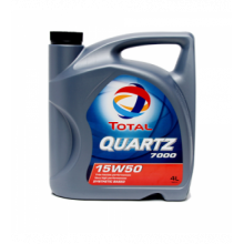 Моторное масло TOTAL QUARTZ 7000 15W50 / 148592 (4л)