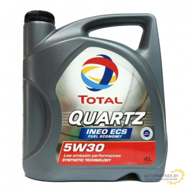 Моторное масло TOTAL QUARTZ INEO ECS 5W30 / 151510 (4л)