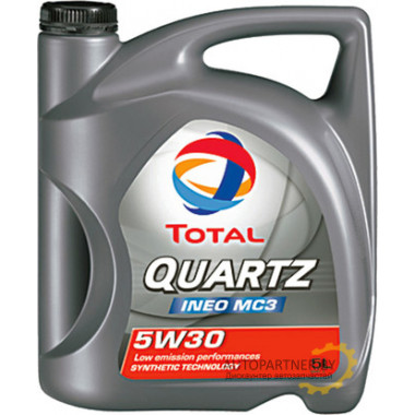 Моторное масло TOTAL QUARTZ INEO MC3 5W30 / 157103 (5л)