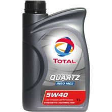 Моторное масло TOTAL QUARTZ INEO MC3 5W40 / 213789 (1л)