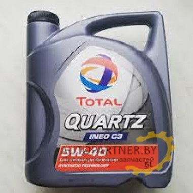 Моторное масло TOTAL QUARTZ INEO MC3 5W40 / 174777 (5л)