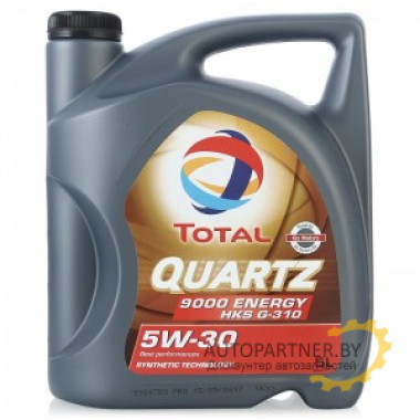 Моторное масло TOTAL QUARTZ 9000 ENERGY HKS G-310 5W30 / 175393 (5л)