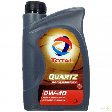 Моторное масло TOTAL QUARTZ 9000 ENERGY 0W40 / 195282 (1л)