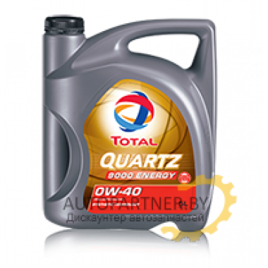 Моторное масло TOTAL QUARTZ 9000 ENERGY 0W40 / 213989 (5л)