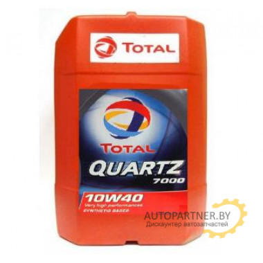 Моторное масло TOTAL QUARTZ 7000 10W40 / 201515 (20л)