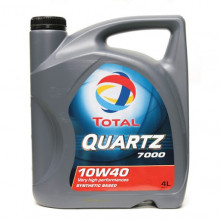 Моторное масло TOTAL QUARTZ 7000 10W40 / 201523 (4л)