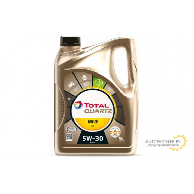 Моторное масло TOTAL QUARTZ INEO ECS 5W30 / 213683 (5л)