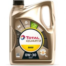 Моторное масло TOTAL QUARTZ 9000 0W30 / 214297 (5л)
