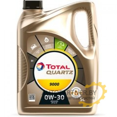 Моторное масло TOTAL QUARTZ 9000 0W30 / 214297 (5л)