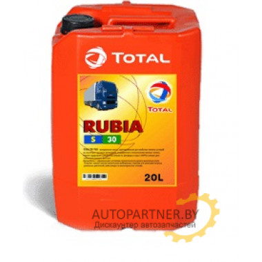Индустриальное масло TOTAL RUBIA S 30 / RU110791 (20л)